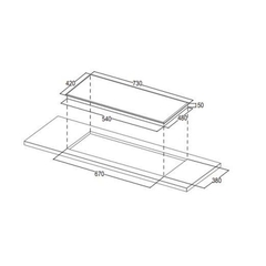 Bếp Từ Bauer BE 820GTS
