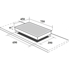 Bếp Từ Đôi Canzy CZ 9928GM