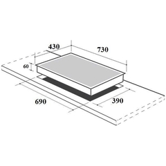 Bếp Từ Đôi Canzy CZ-VN268