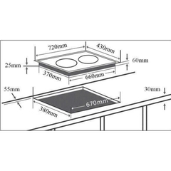 Bếp Từ Chefs EH-DIH320