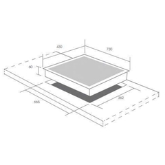 Bếp Từ Đôi Canzy CZ AR77-5G