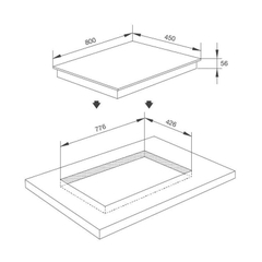 Bếp Từ Malloca Skylux MH-803