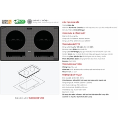 Bếp Từ Đôi Teady TD-905Plus