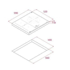 Bếp Từ TEKA IBC 63110 SCG BK