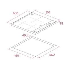 Bếp Từ TEKA IBF 63 FST VG