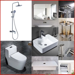 Bộ Combo Phòng Tắm CB13V – Full Thiết Bị Vệ Sinh Cao Cấp