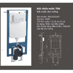 Bồn Cầu Treo Tường KRASIC K-66