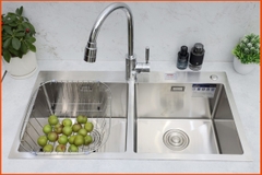 KP – CR02 – 8245C – Chậu Rửa Bát 2 Hố SUS304 Cao Cấp, Thiết Kế Hiện Đại