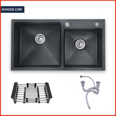 Chậu Rửa Bát Nano KP – CR03 – 8245L | Công Nghệ Nano, Chống Bám Bẩn, Kháng Khuẩn