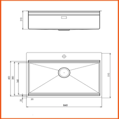 Chậu Rửa Bát NoBiNox NT685T