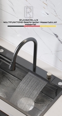 Chậu Rửa Bát Chống Xước Kèm Vòi Rửa Thác RG7546SU DEKOR Loại 1