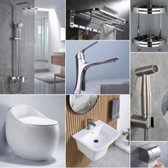 Combo Thiết Bị Vệ Sinh Nhà Tắm CB501 Cao Cấp – Trọn Bộ Hiện Đại