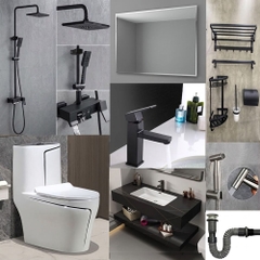 Combo Thiết Bị Vệ Sinh Phòng Tắm SKL03 Cao Cấp – Trọn Bộ Hiện Đại