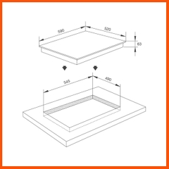 Bếp Từ MALLOCA MI 593 WN