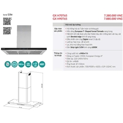 Máy Hút Mùi GrandX GX H90T65