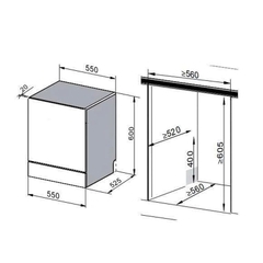 Máy Rửa Bát Canzy CZ-11QAM Serial 8.0