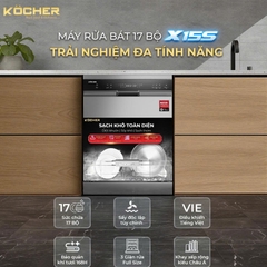 Máy Rửa Bát Kocher KDEU X15S