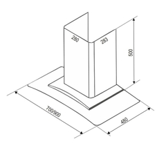 Máy Hút Mùi Bauer BC 90EC3