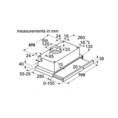 Máy Hút Mùi Bosch DFT63CA61B