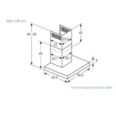 Máy Hút Mùi Bosch DWB67BK61T
