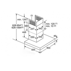 Máy Hút Mùi Bosch DWB98JQ50B