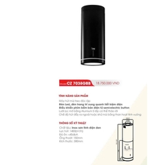 Máy Hút Mùi Độc Lập Canzy CZ 7038GBB