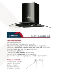 Máy Hút Mùi Canzy D70Smart