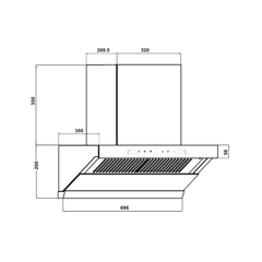 Máy Hút Mùi Faster FS 35AI Autoclean