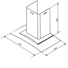 Máy Hút Mùi Sevilla SV E38