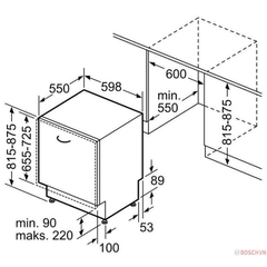 Máy Rửa Bát Bosch SMV4ECX14E Serie 4
