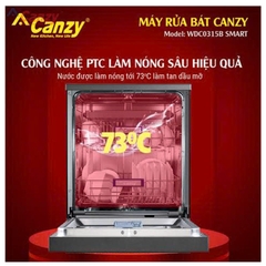 Máy Rửa Bát Canzy WDC0315B SMART