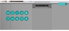 Máy Rửa Bát GrandX SMI8GX82G