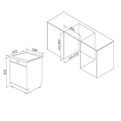 Máy Rửa Chén MALLOCA WQP12-J7309E E5