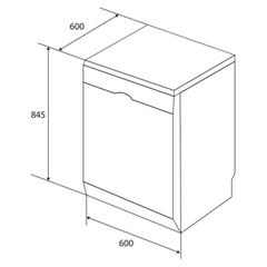 Máy Rửa Bát KAFF S906TFT