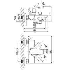 Vòi Sen Tắm DK1263201