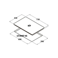 Bếp Từ Đôi Canzy CZ MLDB88I