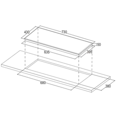 Bếp Từ Đôi Faster FS 836G
