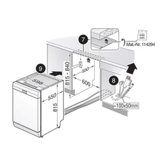 Máy Rửa Bát Bosch SMS6ZCI85M Series 6