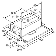 Máy Hút Mùi Bosch DFT63AC50