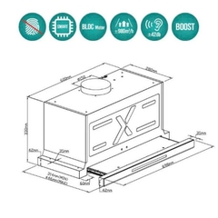 Máy Hút Mùi GrandX GX H70F75G