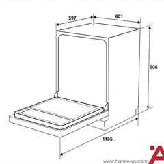 Máy Rửa Bát Hafele HDW-F601B 535.29.670