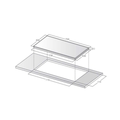 Bếp Từ Đôi Lorca LCI-899 PLUS
