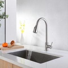 Vòi Rửa Bát Dây Rút Nóng Lạnh 603