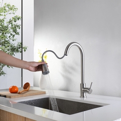 Vòi Rửa Bát Dây Rút Nóng Lạnh 603