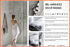 Vòi Sen Tắm Massage BL-600452 Chính Hãng – Thiết Kế Hiện Đại, Giá Tốt
