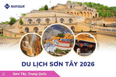 Du lịch Sơn Tây 2026: Nhạn Môn Quan - Ứng Huyện - Đại Đồng - Hồn Nguyên - Lâm Phần