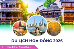 Du Lịch Hoa Đông 2027: Tour Hà Nội - Thượng Hải - Tô Châu - Tây Đường - Nam Kinh (No shopping)