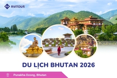 Du lịch Bhutan 2026: Hà Nội - Bhutan - Paro - Thimphu - Punakha