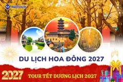 Du Lịch Hoa Đông (Tết Dương Lịch 2027): Tour Hà Nội - Thượng Hải - Tô Châu - Tây Đường - Nam Kinh