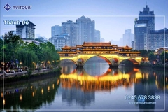 Du lịch Trung Quốc 2026: Thành Đô - Cửu Trại Câu - Đô Giang Yển